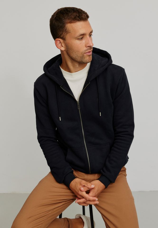 Sweatjacke Birch black von recolution