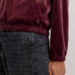 Sweatjacke Heliconia dark plum von recolution