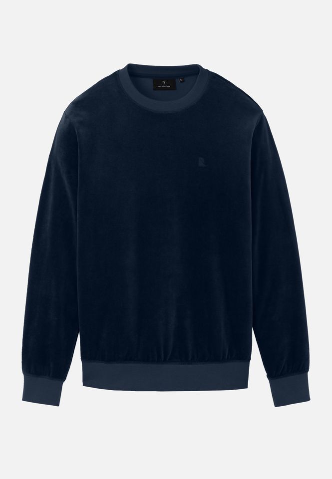Sweatshirt Pimento dark navy von recolution