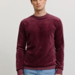 Sweatshirt Pimento dark plum von recolution