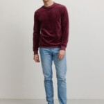 Sweatshirt Pimento dark plum von recolution