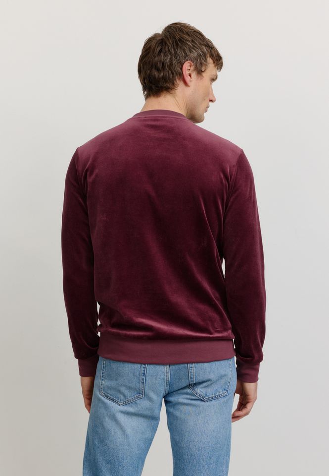 Sweatshirt Pimento dark plum von recolution