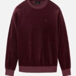 Sweatshirt Pimento dark plum von recolution