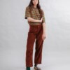 Hose Pleated Cord copper von Brava Fabrics