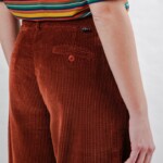 Hose Pleated Cord copper von Brava Fabrics