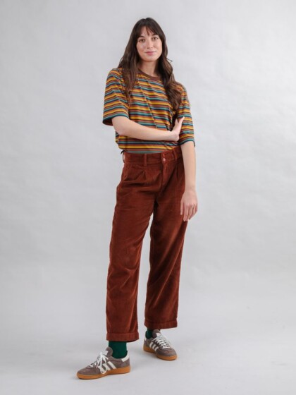 Hose Pleated Cord copper von Brava Fabrics