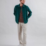 Overshirt Cord green von Brava Fabrics