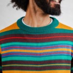 Strickpullover Multistriped multcolor von Brava Fabrics