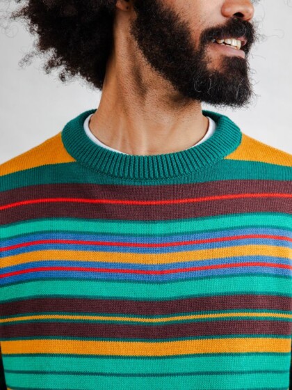 Strickpullover Multistriped multcolor von Brava Fabrics