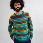 Strickpullover Multistriped multcolor von Brava Fabrics