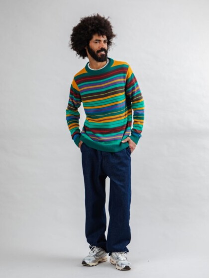 Strickpullover Multistriped multcolor von Brava Fabrics