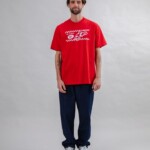 T-Shirt Oversize Hot & Brava red von Brava Fabrics