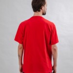 T-Shirt Oversize Hot & Brava red von Brava Fabrics