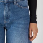 Jeans Ash Barrel Leg Minimal Stretch medium blue von DAWN