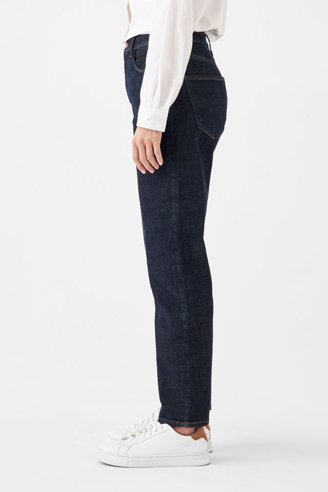 Jeans Stardust O-Shape Soft Denim - Classic dark indigo von DAWN