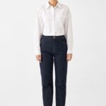 Jeans Stardust O-Shape Soft Denim - Classic dark indigo von DAWN