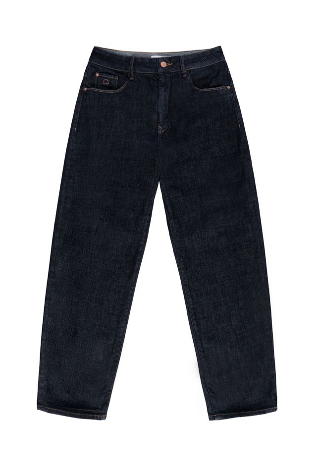 Jeans Stardust O-Shape Soft Denim - Classic dark indigo von DAWN