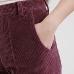 Hose Workwear Vara Corduroy fig von Dedicated. Hose Workwear Vara Corduroy fig von Dedicated.