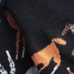 Socken Sigtuna Mustang Party black von Dedicated.