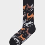 Socken Sigtuna Mustang Party black von Dedicated.