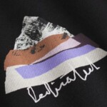 Sweatshirt Malmoe Cut Out Mountain black von Dedicated.