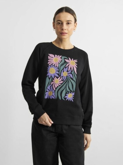 Sweatshirt Ystad Daisy Block black von Dedicated.