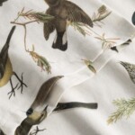 T-Shirt Stockholm Autumn Birds Off-white von Dedicated.