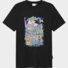 T-Shirt Stockholm Band Together black von Dedicated.