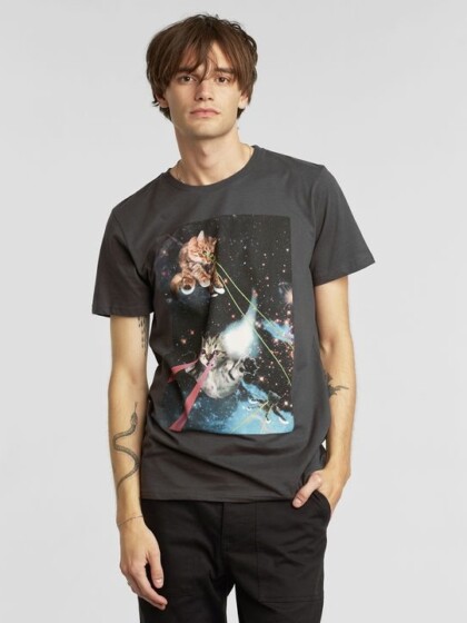 T-Shirt Stockholm Lazer Cats forged iron von Dedicated.