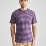 T-Shirt Stockholm Stripes fig von Dedicated.