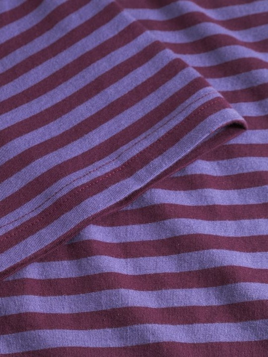T-Shirt Stockholm Stripes fig von Dedicated.