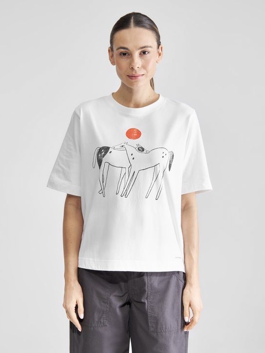 T-Shirt Vadstena You and Me white von Dedicated.