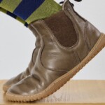 Barfuss Chelsea Bootie Kim Nappa taupe von Grand Step Shoes