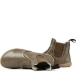 Barfuss Chelsea Bootie Kim Nappa taupe von Grand Step Shoes