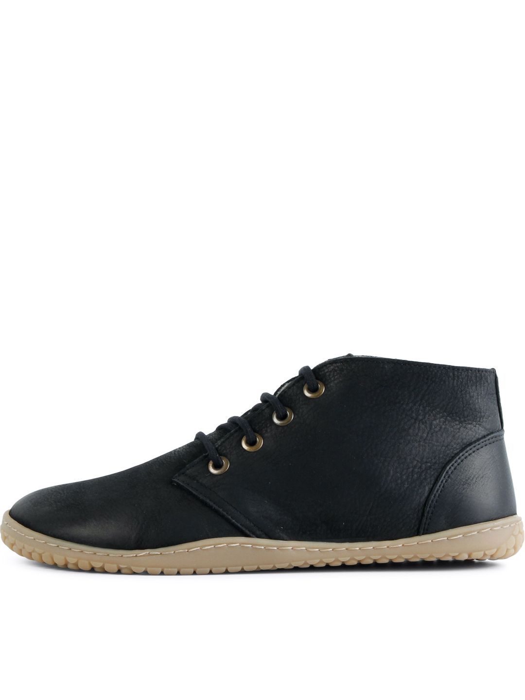 Barfuss Desert Bootie Pat Nubuk black von Grand Step Shoes