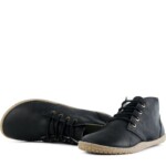 Barfuss Desert Bootie Pat Nubuk black von Grand Step Shoes