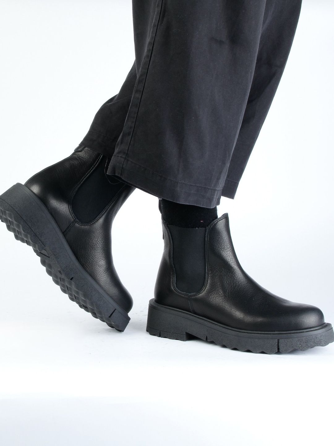 Chelsea Bootie Yuki Corn black von Grand Step Shoes Chelsea Bootie Yuki Corn black von Grand Step Shoes