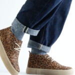 Chucka Bootie Safari Winter Suede animal whisky von Grand Step Shoes