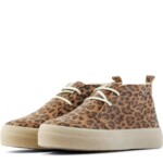 Chucka Bootie Safari Winter Suede animal whisky von Grand Step Shoes