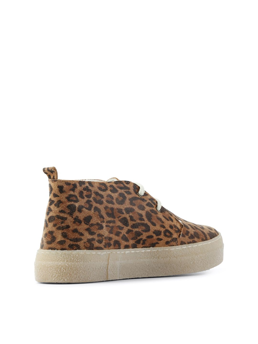 Chucka Bootie Safari Winter Suede animal whisky von Grand Step Shoes