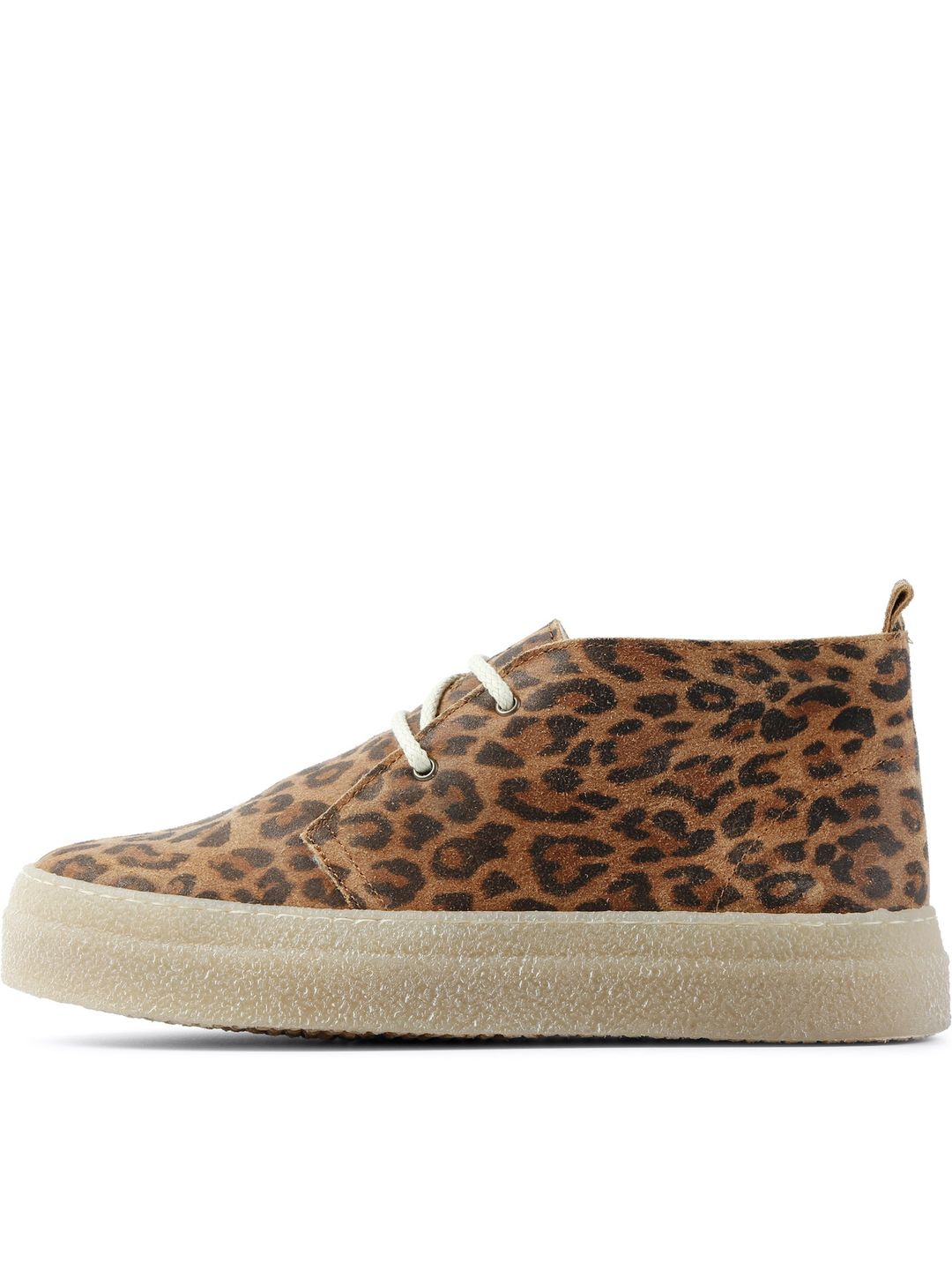 Chucka Bootie Safari Winter Suede animal whisky von Grand Step Shoes