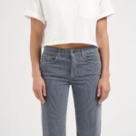 Hose Lena Loose Cord cloud blue von Kuyichi Hose Lena Loose Cord cloud blue von Kuyichi