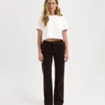 Hose Lena Loose Cord deep brown von Kuyichi Hose Lena Loose Cord deep brown von Kuyichi