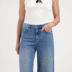 Jeans Francis Super Wide rosebowl blue von Kuyichi
