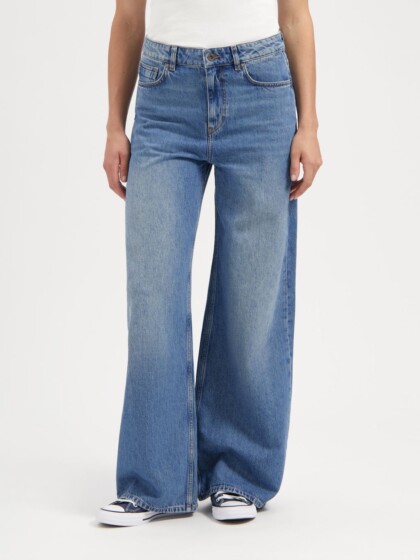 Jeans Francis Super Wide rosebowl blue von Kuyichi