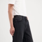 Jeans Larry Loose smoky noir von Kuyichi