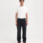 Jeans Larry Loose smoky noir von Kuyichi
