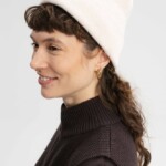Feinstrick Mütze Himmat cream melange von MELAWEAR