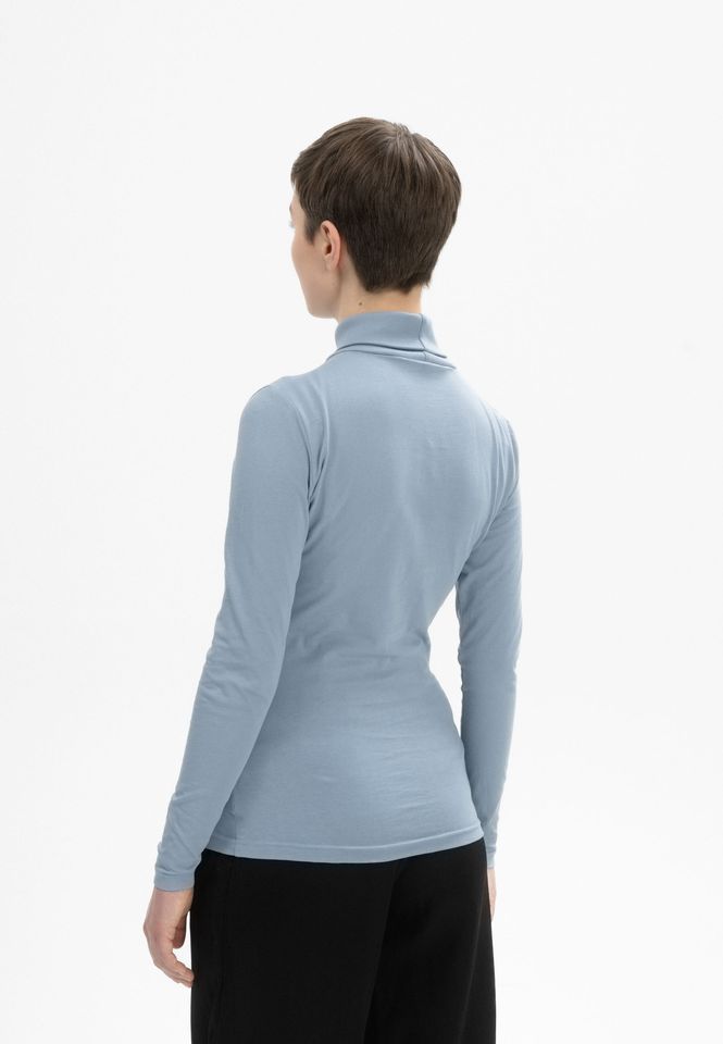 Rollkragen Longsleeve Anchal dusk blue von MELAWEAR