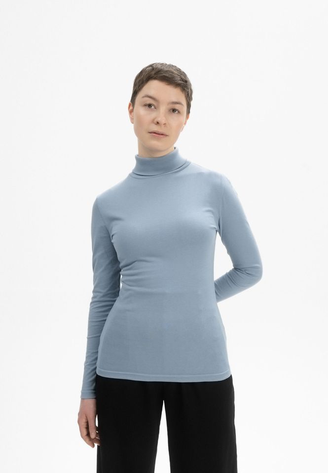 Rollkragen Longsleeve Anchal dusk blue von MELAWEAR